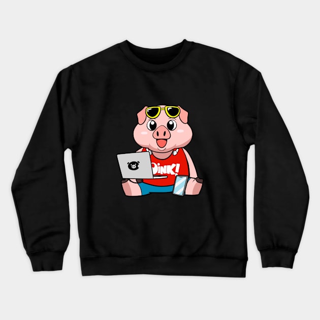 Robert Hammy Jr Crewneck Sweatshirt by Pixel_Monkey